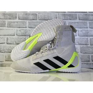 Adidas Speedex 23 Men's Size 12 Boxing Shoes Grey Green Black HP6885